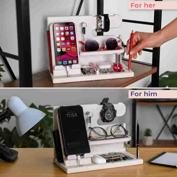 Best Wood Phone Docking Station Gift For Women - immagine 4