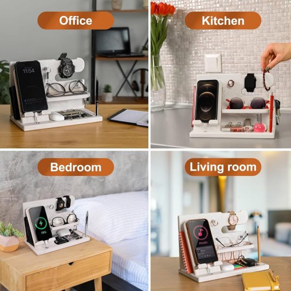 Best Wood Phone Docking Station Gift For Women - immagine 5