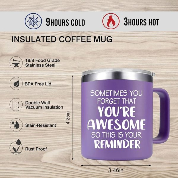 Best Inspirational Birthday Mug For Women - Sister, Mom, Teacher Gift – Image 2