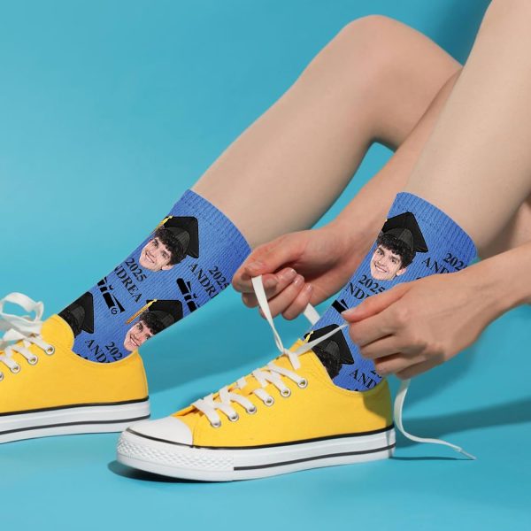 2025 Custom Graduation Socks - Personalized Gift Idea – Image 3