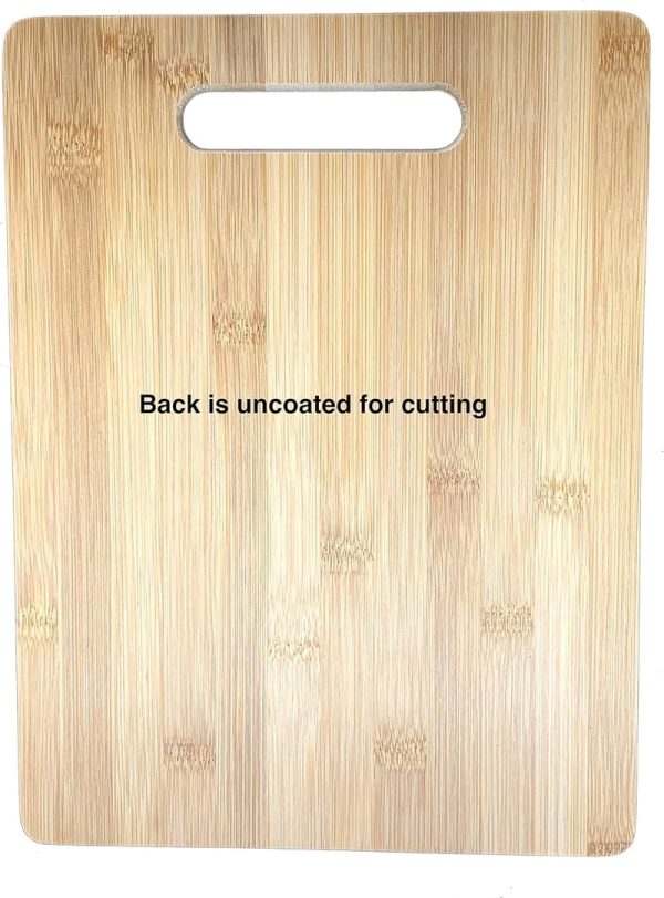 Engraved Bamboo Cutting Board - Unique Gift For Son-in-law - Imagen 4
