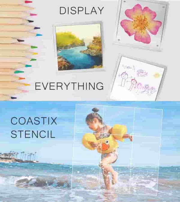 Personalized Photo Coaster Set - Modern, Durable, Custom Gifts - Imagen 5