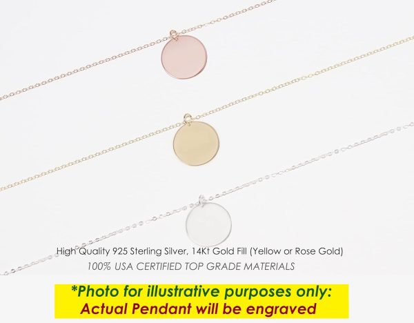 Best Personalized Bat Mitzvah Gift For Girls - Custom Hebrew Necklace - Image 2