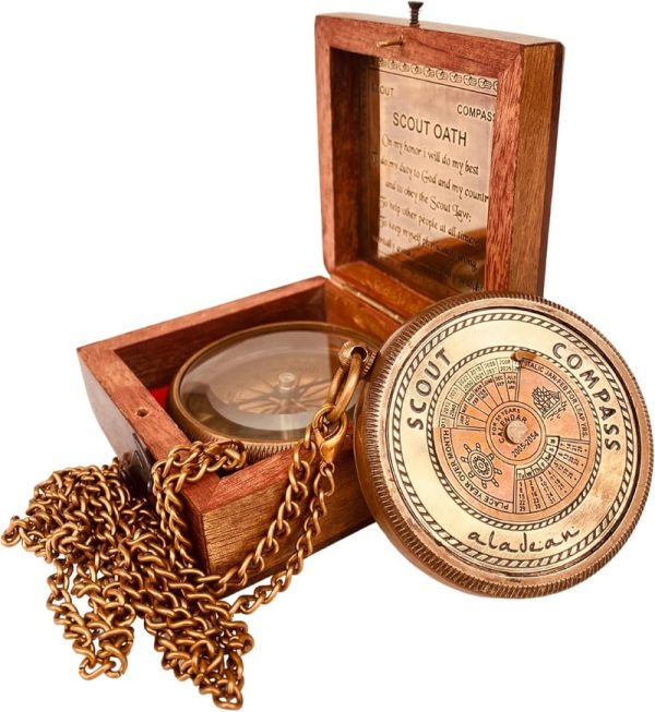 Best Engraved Scout Compass Gift For Boys