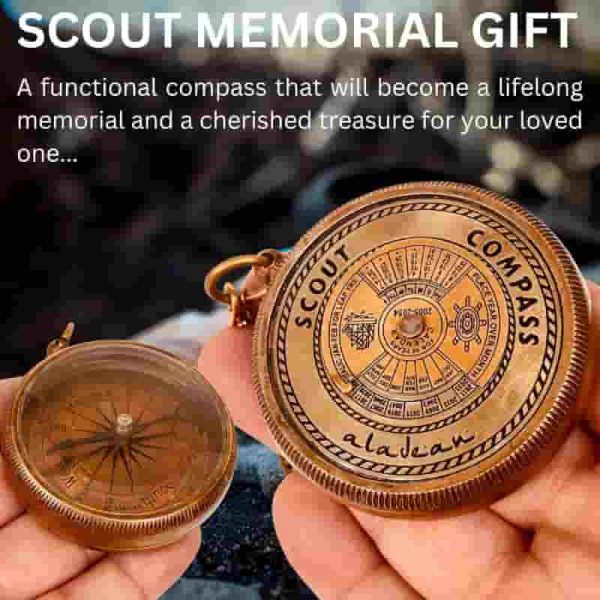 Best Engraved Scout Compass Gift For Boys – Image 3