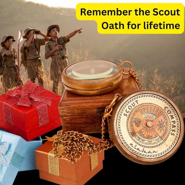 Best Engraved Scout Compass Gift For Boys – Image 5
