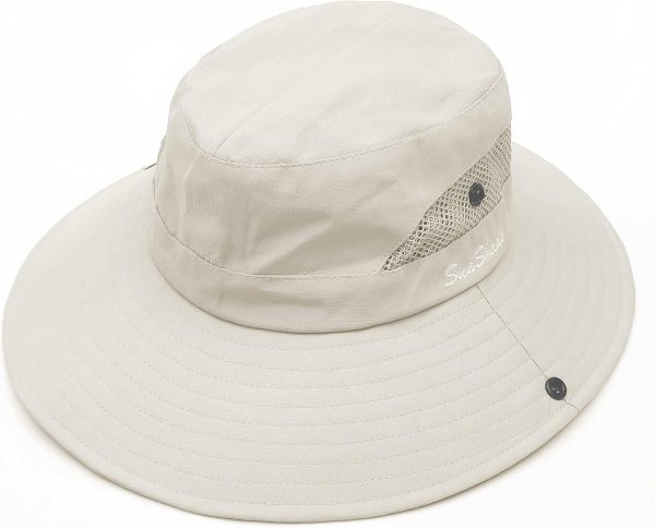 Best Women's Uv Protection Foldable Sun Hat With Ponytail Hole - Imagem 5