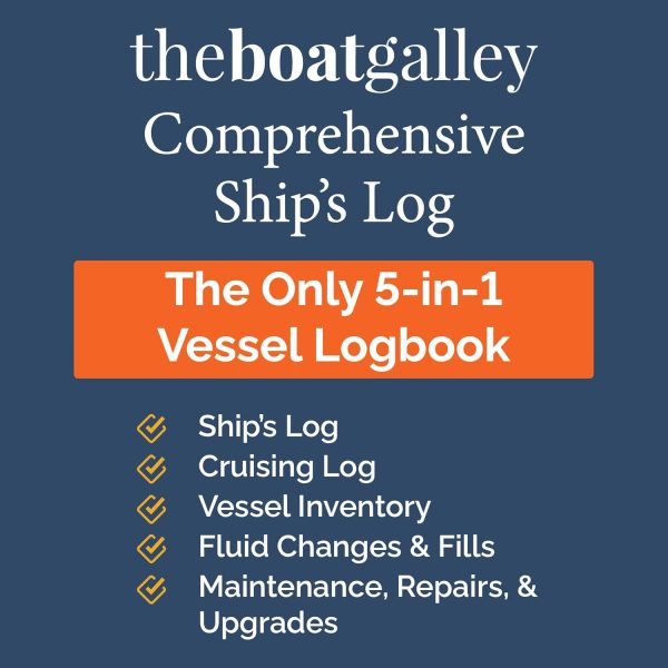 The Boat Galley Ship's Log - Best Boating Gift & Maintenance Tracker - immagine 2