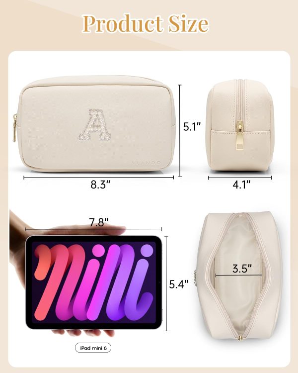 Vlando Personalized Travel Makeup Bag: Perfect Gift For Women – Image 5