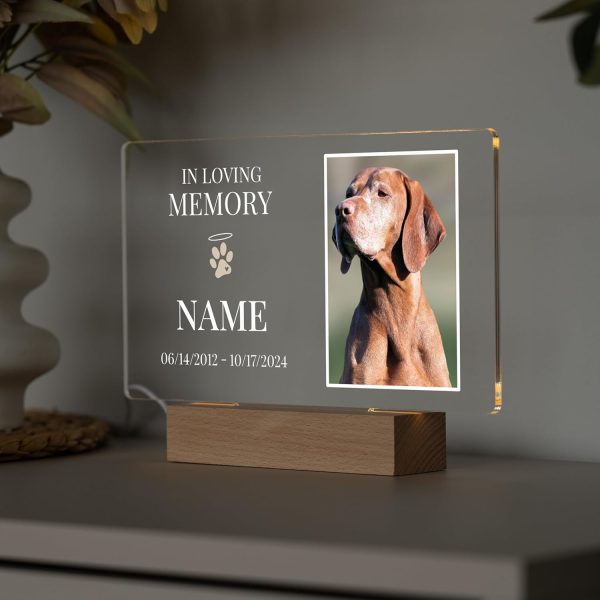 Personalized Dog Memorial Acrylic Plaque - Loss Of Pet Gift – Image 4