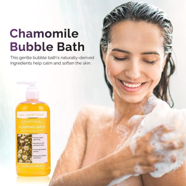 Spa Luxetique Bubble Bath Set: Epsom Salt & Essential Oils - Imagem 5