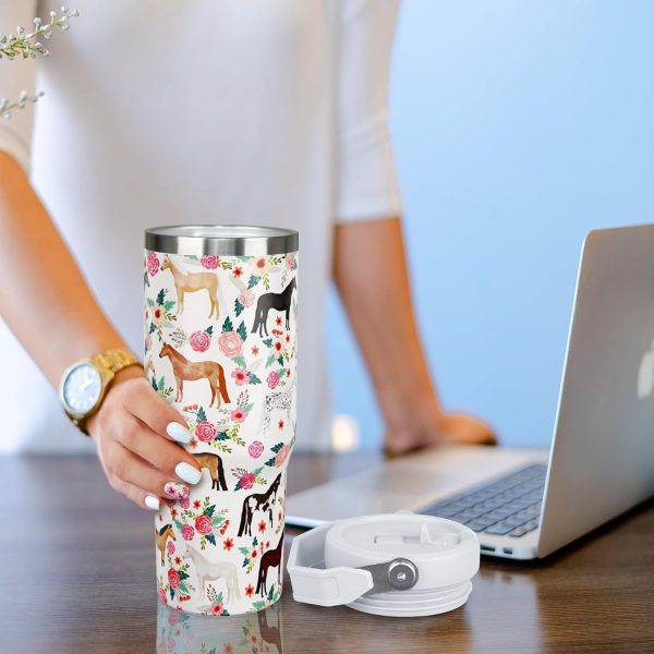 Best 30 Oz Horse Tumbler Gift For Horse Lovers – Image 3