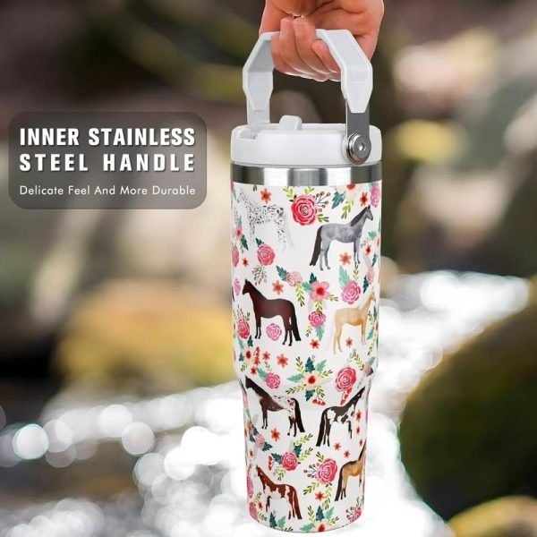 Best 30 Oz Horse Tumbler Gift For Horse Lovers – Image 4