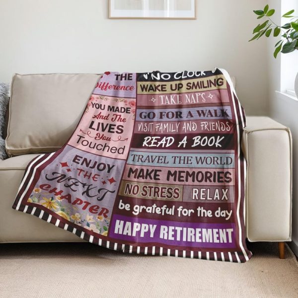 Top Retirement Gifts 2025: Cozy Blanket For Women - Imagen 6