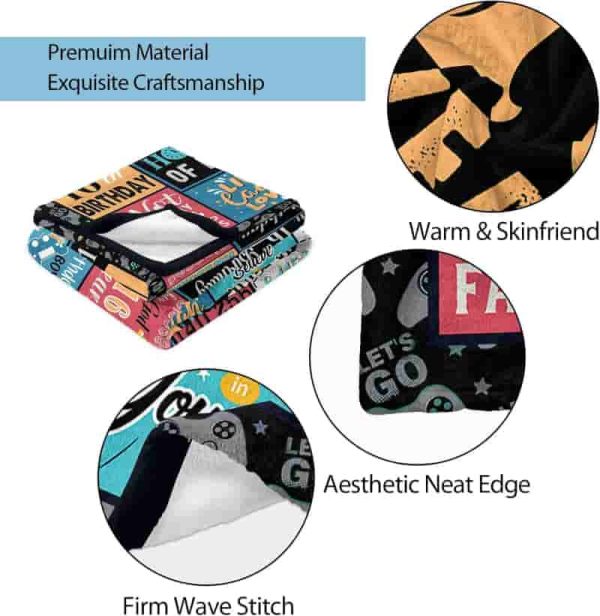 16th Birthday Blanket Gift For Teen Boys - Best 60x50 Blanket – Image 3