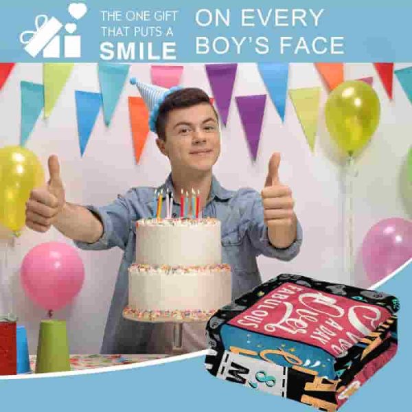 16th Birthday Blanket Gift For Teen Boys - Best 60x50 Blanket – Image 4