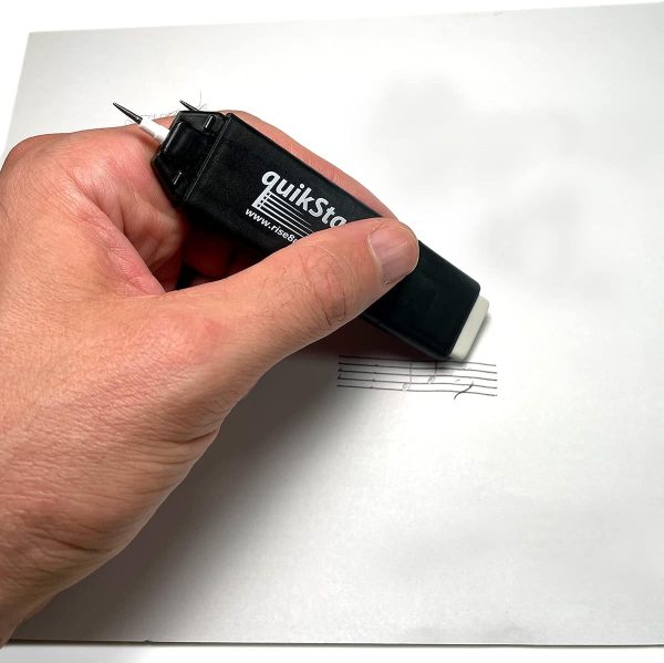 Quikstaff Musician's Pen - Easy Music Staff Drawing Tool - immagine 4