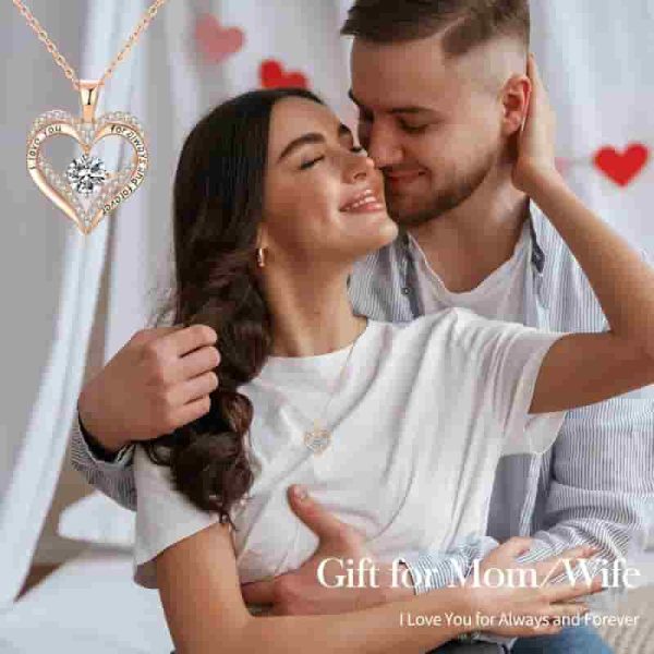 18k Rose Gold Necklace - Perfect Birthday Gift For Her - Imagen 2