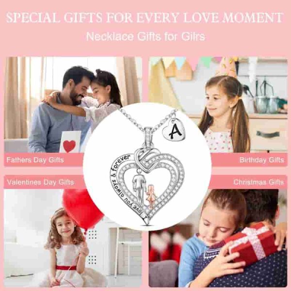 Best Sterling Silver Heart Necklace For Daughter - Image 6