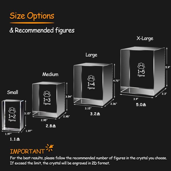 Personalized 3d Crystal Photo Gift For Special Occasions - Imagem 2