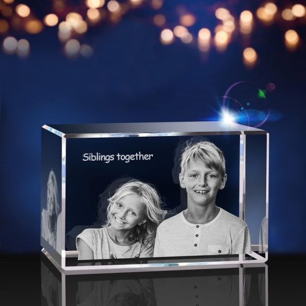 Personalized 3d Crystal Photo Gift For Special Occasions - Imagem 3