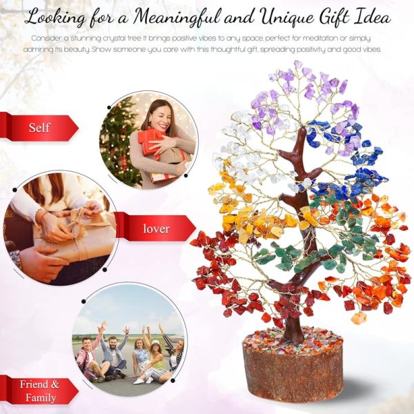 Best Seven Chakra Crystal Tree - Birthday Gifts For Women - immagine 5