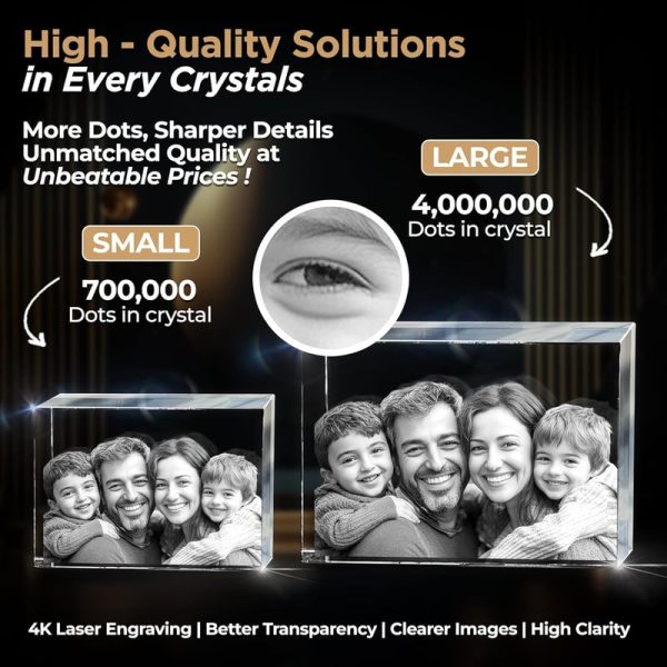 Personalized 3d Crystal Photo Gift For Mom - Perfect For Mother's Day – Image 3