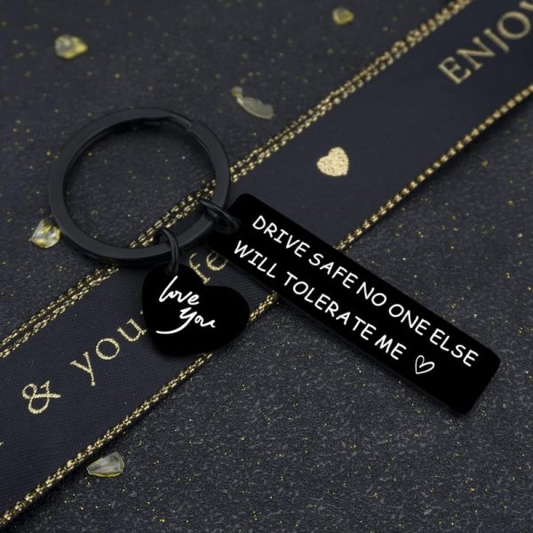Drive Safe Keychain - Perfect Gift For Husband, Boyfriend & Family - Imagen 3