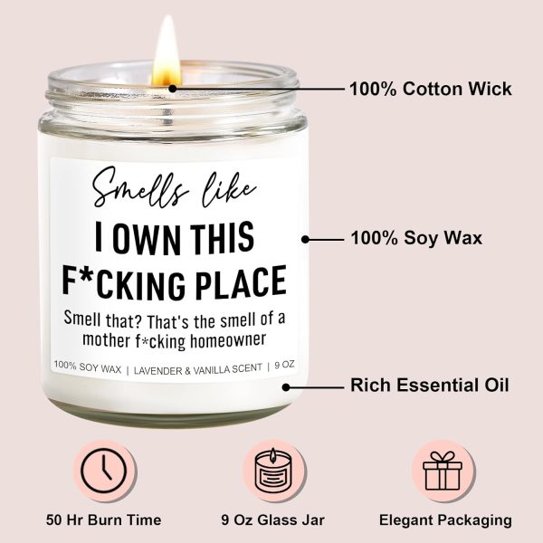 Best Funny Scented Candle - Housewarming Gift For New Home – Image 2
