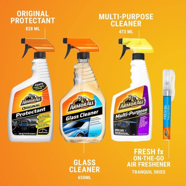 Armor All 8-piece Premier Car Care Kit - Best All-in-one Solution – Image 2