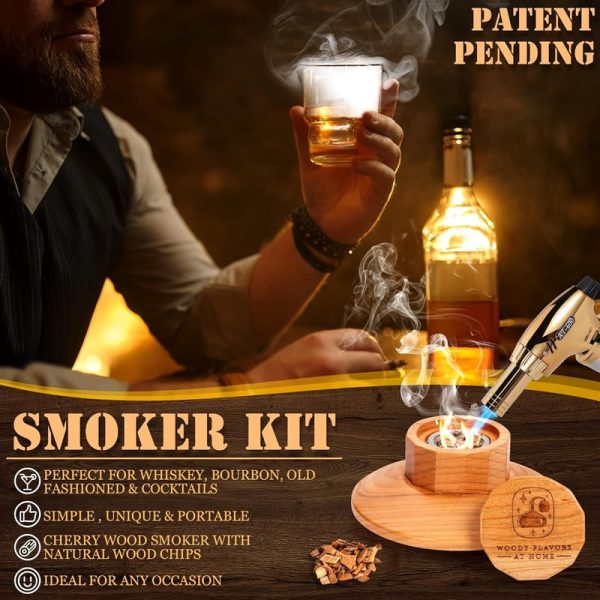 Best Cocktail Smoker Kit For Whiskey & Bourbon – Professional Drink Smoker - immagine 4