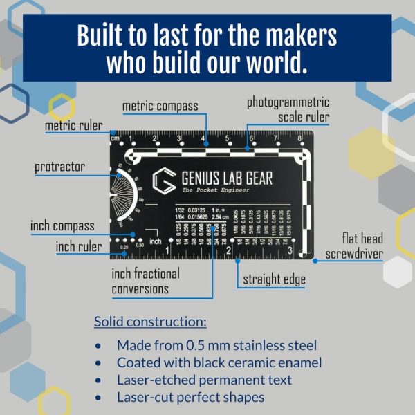 Pocket Engineer Multi-tool: Perfect Gift For Engineers - 画像 (2)
