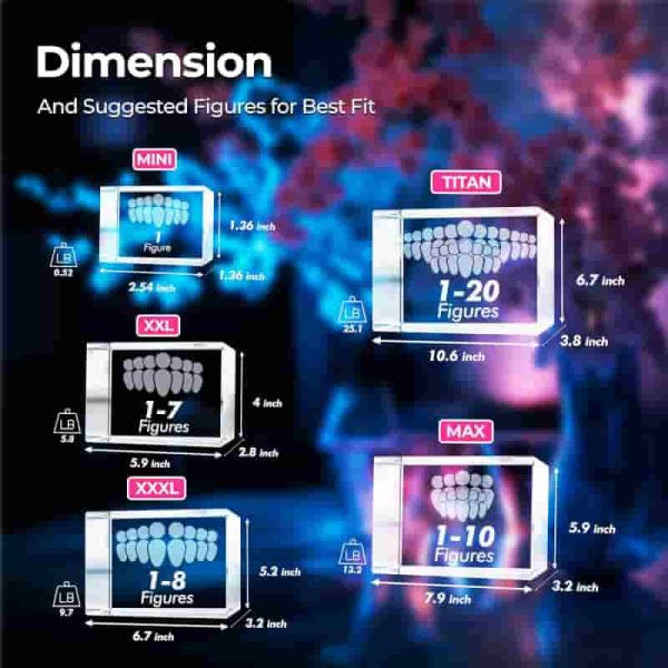 Best 3d Crystal Photo Gift For Mother's Day & Anniversaries - Imagen 2