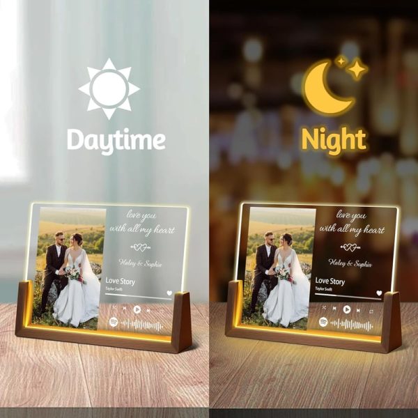 Best Custom Led Spotify Plaque Gift For Couples – Image 4