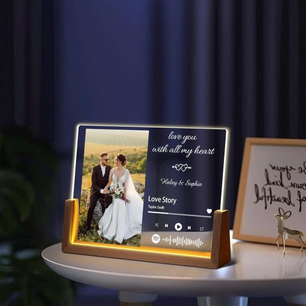 Best Custom Led Spotify Plaque Gift For Couples – Image 6