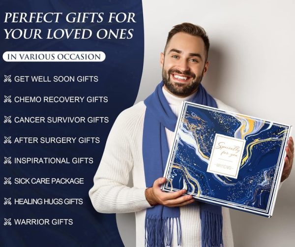 Best Get Well Soon Gift Basket For Men - Feel Better Care Package - Imagem 3