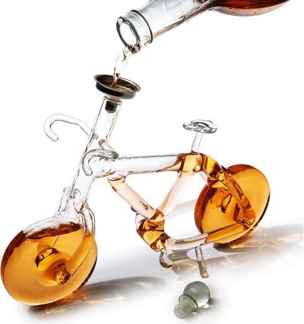 Best Bicycle Whiskey Decanter 200ml - Perfect Biker Gift – Image 5