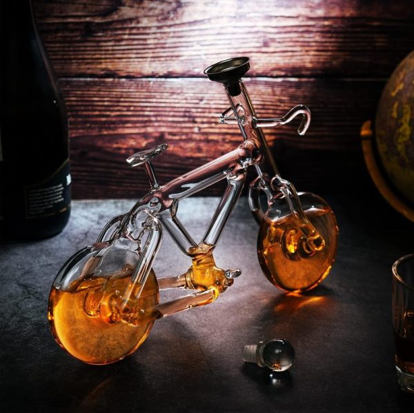 Best Bicycle Whiskey Decanter 200ml - Perfect Biker Gift – Image 6
