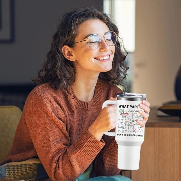 Funny Math Teacher Tumbler Cup - Best Engineer Gifts For Christmas – Image 3