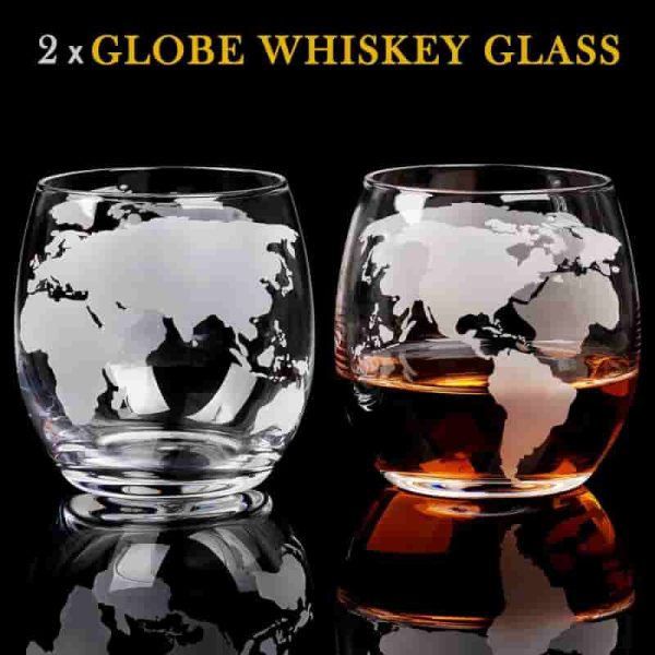 Best Whiskey Decanter Globe Set - Unique Gift For Men & Dad - 画像 (6)
