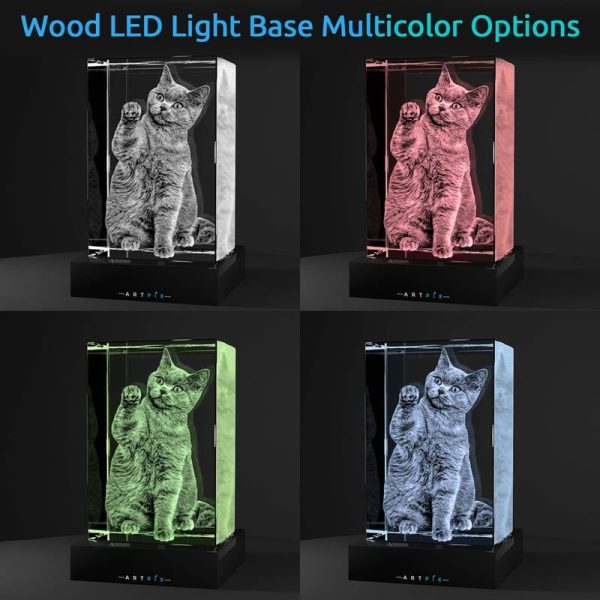 Best 3d Crystal Photo Gift - Personalized Keepsake - immagine 4