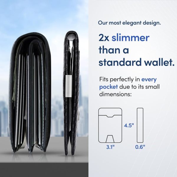 Travando Rfid Airtag Wallet With Money Clip - Best Gifts - 画像 (5)