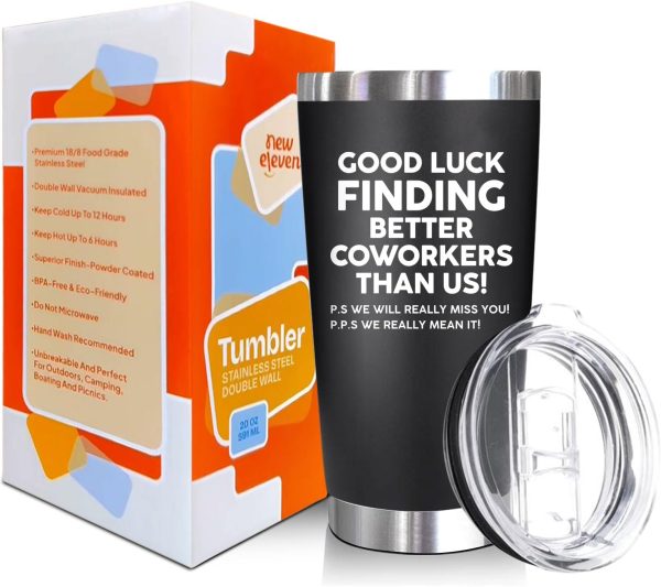 Best Coworker Farewell Gift - 20 Oz Tumbler For Goodbye & Good Luck – Image 3
