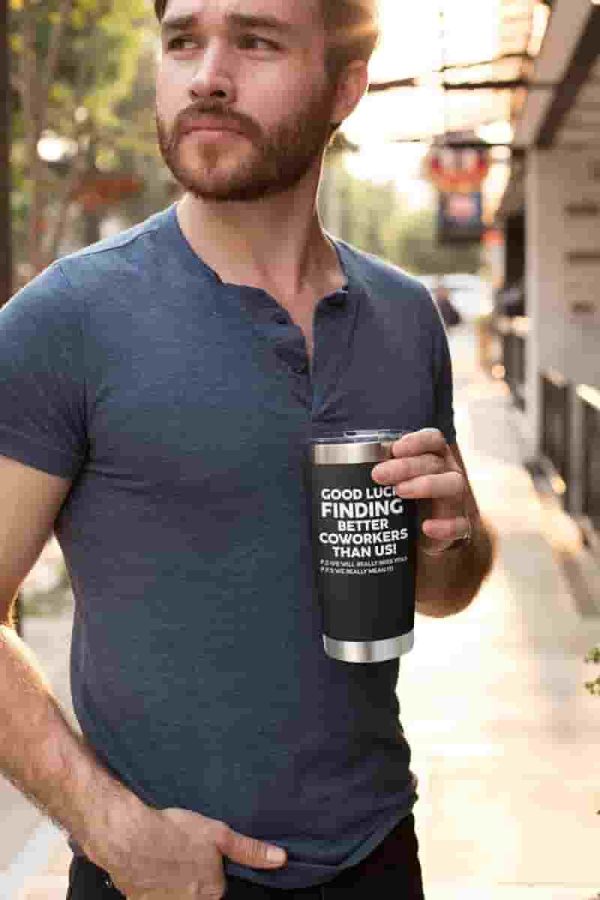 Best Coworker Farewell Gift - 20 Oz Tumbler For Goodbye & Good Luck – Image 5