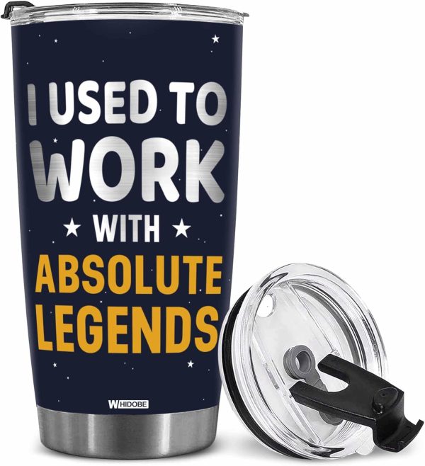 Best Retirement Gift: Whidobe Stainless Steel Tumbler