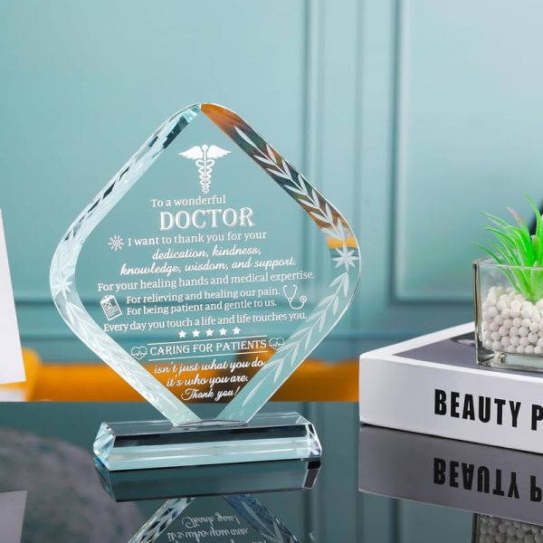 Best Doctor Appreciation Crystal Gift For Him Or Her - Imagen 3