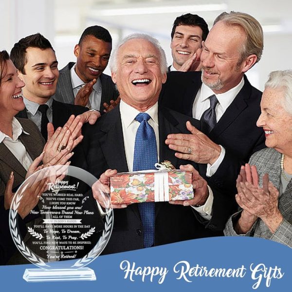 Best 2025 Retirement Gifts - Glass Plaque Keepsake – Image 6