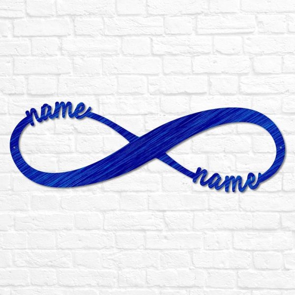 Best Personalized Metal Infinity Sign For Couples - Imagem 6