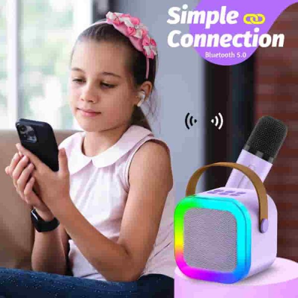 Best Kids Karaoke Machine For Girls - Perfect Gift For Ages 4-12 - Imagem 2