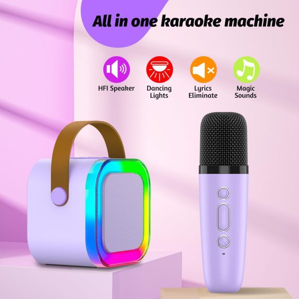 Best Kids Karaoke Machine For Girls - Perfect Gift For Ages 4-12 - Imagem 3